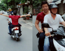 Quang Lê 'gửi 1.000 nụ hôn' vì không bị phạt lỗi thiếu mũ bảo hiểm