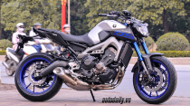 Cận cảnh Yamaha MT-09 2015 giá khoảng 335 triệu đồng tại Hà Nội