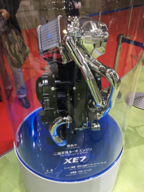 Khối động cơ của Suzuki XE7 xuất hiện tại Tokyo Motor Show