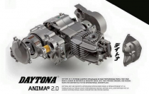 Cận cảnh bộ máy Daytona Anima 190cc cho Wave Dream