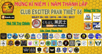 Club Exciter Phan Thiết 86 mừng kỉ niệm I năm thành lập