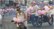 Đoàn rước dâu ' chuẩn men 100% ' mặc váy cưới náo loạn tỉnh Bình Thuận