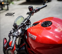 Ducati Monster 821 'cường hóa' thành công qua dàn chân siêu nhẹ