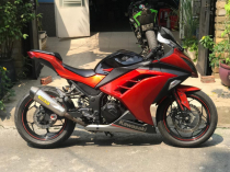 Kawasaki ninja 300 abs 2015 màu cam đen