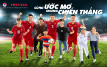 Honda VN tiếp tục là Nhà tài trợ chính  của các Đội tuyển Bóng đá Quốc gia VN 2021 - 2024