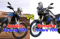Aprilia Tuareg 660 và Yamaha Tenere 700 trên bàn cân thông số