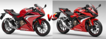 So sánh thông số kỹ thuật của Honda CBR500R 2021 với CBR500R 2022