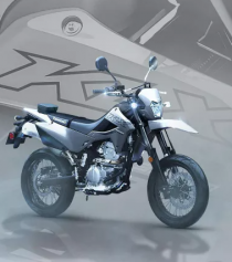 Kawasaki KLX300SM 2024 cập nhật giao diện mới sắc nét hơn
