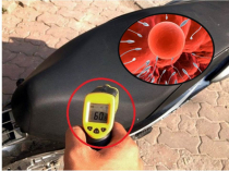 Làm sao để hạ nhiệt yên xe máy vào những ngày nắng nóng