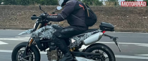 Lộ diện Ducati Supermoto Hypermotard 659 mới với động cơ xi-lanh đơn đang thử nghiệm