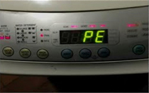 Sửa máy giặt LG lỗi PE ngay tại nhà