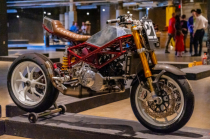 Trình làng Ducati Banshee - Quái vật 2 thì 350cc được kết hợp từ động cơ Yamaha và khung gầm Ducati