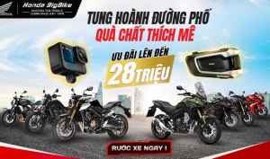 Rinh ngay xe mới, Ưu đãi bất ngờ cùng Honda Bigbike Việt Nam