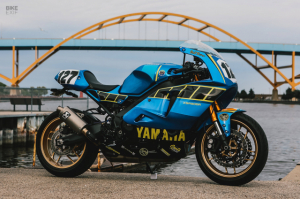Cận cảnh chiếc Yamaha XSR900 độ với phong cách hoài cổ