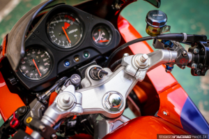 Honda FSX 150 và bộ mâm thuộc về giải đua Moto3 2 thì thời đại cũ