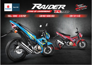 Cơ hội trải nghiệm "thần gió" Raider tại Vietnam Motorbike Festival 2014