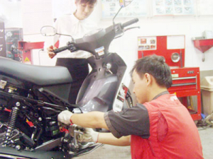 Yamaha dẫn đầu thị trường xe máy Việt Nam về bảo hành