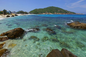 [Review] đảo Bình Ba những thềm biển màu ngọc bích