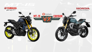 So sánh Yamaha MT-15 & Honda CB150R: nửa cân thì luôn nhẹ hơn 8 lạng