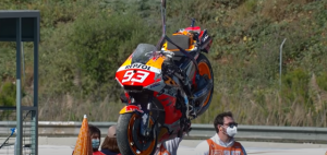 Marquez bị hủy diệt sau chặng đua thứ 4 của MotoGP 2021 tại Jerez, Tây Ban Nha
