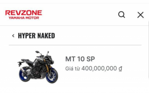Lộ giá các mẫu xe phân khối lớn của Yamaha sắp bán chính hãng tại Việt Nam