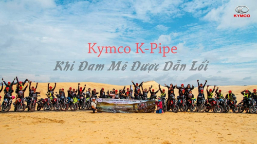 Hành trình ' về miền biển - phượt từ thiện ' cùng Kymco K - Pipe