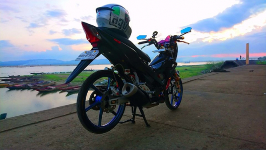 Sonic 150 độ của biker Philippines trông như thế nào?
