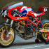 Ducati Monster M900 phong cách sportbike