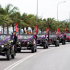 Đoàn xe Jeep rước dâu tại Quảng Ninh