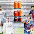 Real vs Barca: Những "tam tấu" so tài