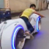 Môtô Tron bike siêu tưởng trong phim Mỹ lăn bánh ở Trung Quốc