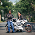 Bộ ảnh cưới tuyệt đẹp của cặp đôi biker bên Yamaha FZ150i