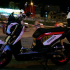 Honda Zoomer X độ sắc nét trong đêm