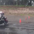 [Clip]Bajaj Pulsar 200NS "úp cua" MotoGP dưới trời mưa