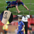 Con trai Rooney vẽ hình xăm Ronaldo và Messi trên cánh tay