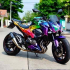 Kawasaki Z800 sơn chrome 7 màu cực chất của nữ biker Thái