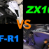 Kawasaki ZX10-R vs Yamaha R1 - Ai nhanh hơn ?[ Clip ]