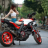 Hotgirl xinh đẹp đọ dáng cùng cặp đôi Ducati Multistrada 1200