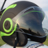 [motobox] Nexx SX10 Green mũ bảo hiểm ¾ đầy cá tính