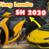 Độ màu vàng LAMBOGINI trên Honda SH 150 2020