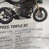 Triumph Speed Triple 1200 RS rò rỉ thông số trước khi ra mắt vào cuối tháng 1
